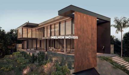 Condomínio Bella Vista Residence Club - Casa magnifica nova mobiliada  alto padrão em condomínio fechado com 5 suítes, 8 vagas em Balneário Camboriú.