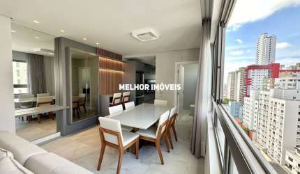 Costa Amalfitana Residence - Apartamento á venda mobiliado com3 dormitórios, 2 vagas  no centro de Balneário Camboriú