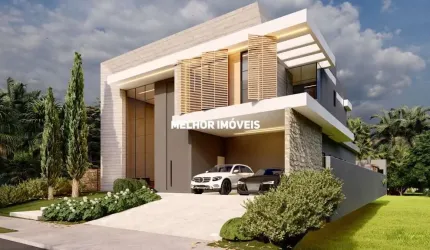 Condomínio Caledônia Private Village - Casa Alto Padrão á venda com 4 suítes, 4 vagas no condomínio Caledônia Private Village em Camboriú.