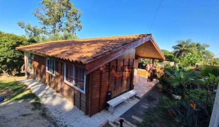 Casa/Chácara com 2 dormitórios à venda, 94 m² por R$ 800.000 - Recanto Campestre Internacional de Viracopos Gleba 1 - Indaiatuba/SP