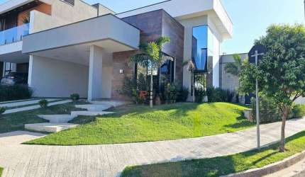 Casa de esquina com 3 suítes e escritório à venda, 233 m² por R$ 1.915.000 - Condomínio Fechado - Indaiatuba/SP