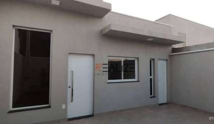 Casa com 3 dormitórios e quintal à venda, 91 m² por R$ 635.000 - Jardim das Maritacas - Indaiatuba/SP
