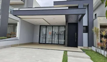 Oportunidade! Casa com 3 suítes à venda, 140 m² por R$ 1.100.000 - Condomínio Jardim Brescia - Indaiatuba/SP
