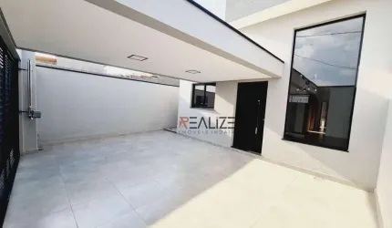 Casa moderna com 3 dormitórios à venda, 104 m² por R$ 585.000 - Smart City - Indaiatuba/SP