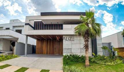 Casa alto padrão com 3 suítes e escritório à venda, 311 m² por R$ 3.600.000 - Condomínio Jardim Vila Paradiso - Indaiatuba/SP