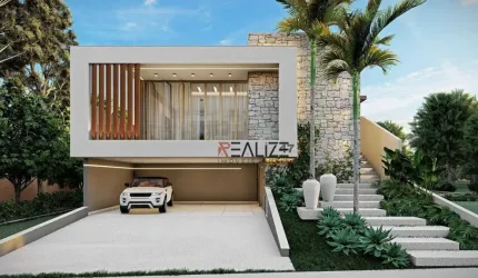 Casa de alto padrão com 4 suítes à venda, 332 m² por R$ 3.700.000 - Condomínio Helvetia Park I - Indaiatuba/SP