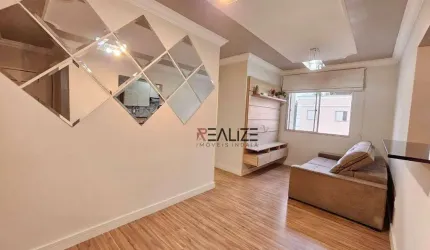 Apartamento com moveis planejados e 2 dormitórios à venda, 54 m² por R$ 330.000 - Condomínio Spazio Illuminare - Indaiatuba/SP