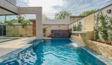 Sobrado Alto Padrão com 4 dormitórios à venda, 358 m² por R$ 4.500.000 - Condomínio Residencial Duas Marias - Indaiatuba/SP