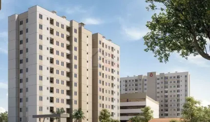 Apartamento com 2 quartos a 120 metros do mar em Itapoá