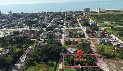 Área de 1.500m² no Balneário Paese, 800m do mar.