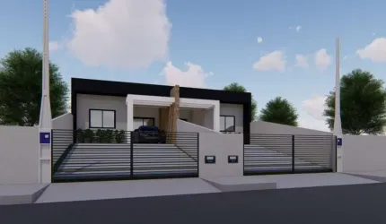 Casa com 3 dormitórios sendo 1 suite, churrasqueira e piscina