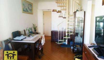 Cobertura duplex com 2 dormitórios à venda, 110 m² por R$ 750.000 - Bosque da Saúde - São Paulo/SP