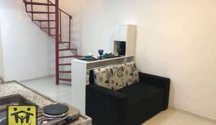 Loft com 1 dormitório para alugar, 35 m² por R$ 2.228,00/mês - Vila Dom Pedro I - São Paulo/SP