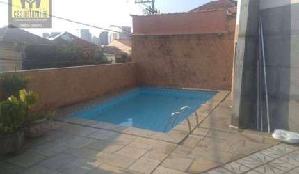 Sobrado com 4 dormitórios, 400 m² - venda por R$ 1.750.000,00 ou aluguel por R$ 11.023,00/mês - Vila Gumercindo - São Paulo/SP