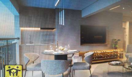 Apartamento em construção com 3 dormitórios à venda, 95 m² por R$ 1.348.000 - Alto do Ipiranga - São Paulo/SP