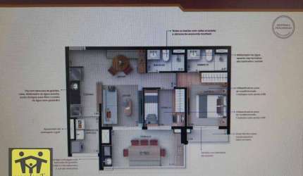 Apartamento em construção com 2 dormitórios à venda, 71 m² por R$ 1.016.000 - Alto do Ipiranga - São Paulo/SP