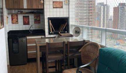 Apartamento com varanda gourmet a 350m do metrô alto do Ipiranga com 3 dormitórios à venda,  - Alto do Ipiranga - São Paulo/SP
