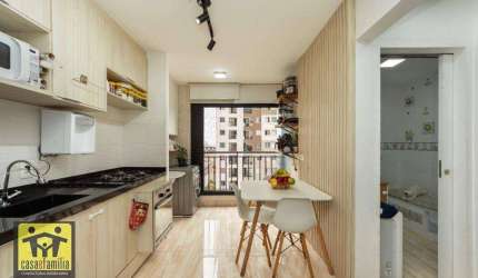 Apartamento com 2 dormitórios à venda, 37 m² por R$ 280.000,00 - Vila Moinho Velho - São Paulo/SP