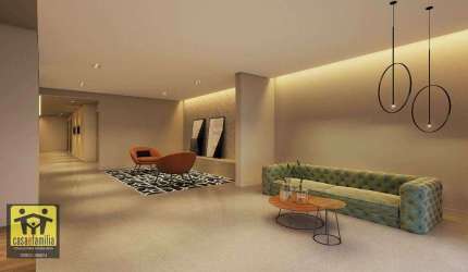 Apartamento em construção  com 1 dormitório à venda, 35 m² por R$ 349.000 - Ipiranga, - São Paulo/SP