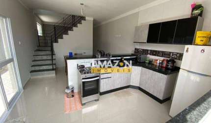 Sobrado com 3 dormitórios à venda, 108 m² por R$ 480.000,00 - Jardim de Alah - Taubaté/SP