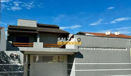 Sobrado com 3 dormitórios à venda, 230 m² por R$ 590.000 - Residencial Estoril - Taubaté/SP