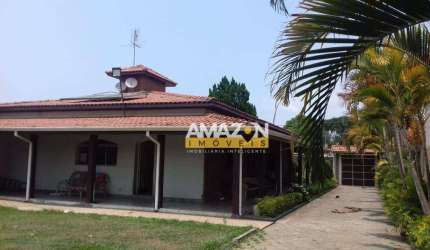 Chácara com 4 dormitórios, 1422 m² - venda por R$ 1.910.000,00 ou aluguel por R$ 7.940,00/mês - Parque São Luís - Taubaté/SP