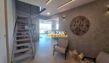 Apartamento Duplex com 3 dormitórios à venda, 124 m² por R$ 774.000 - Vila Jaboticabeira - Taubaté/SP