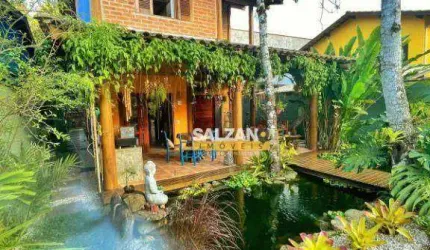 Sobrado com 3 dormitórios à venda, 183 m² por R$ 2.190.000 - Perequê-Açu - Ubatuba/SP