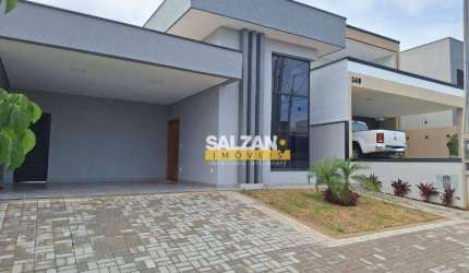 Casa com 3 dormitórios à venda, 130 m² por R$ 820.000 - Condominio Residencial Malibu - Caçapava/SP