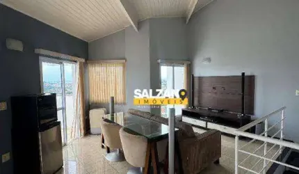 Cobertura com 2 dormitórios para alugar, 125 m² por R$ 4.000,00/mês - Parque Senhor do Bonfim - Taubaté/SP