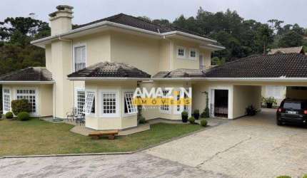 Casa com 5 dormitórios à venda, 750 m² por R$ 6.000.000,00 - Fonte Simão - Campos do Jordão/SP