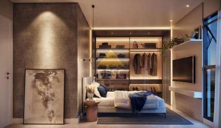 Na planta - Apartamento à venda no Riverside Residence em Camboriú