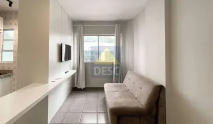 Apartamento mobiliado com 1 quarto no Ed. Ilhas do Sul no Centro de Balneário Camboriú