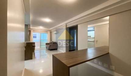 Apartamento vista mar com 3 dormitórios para locação no Ed. Emerald na Praia Brava em Itajaí