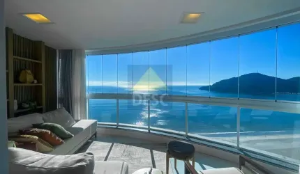 Apartamento mobiliado frente mar para locação anual no Ed. Number One em Balneário Camboriú