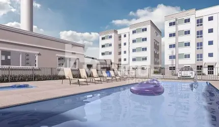 Apartamento com 2 quartos à venda na Rua Boqueirão, 3895, Estância Velha, Canoas por R$ 210.000
