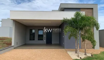 Casa em condomínio fechado com 3 quartos à venda no Recreio Anhangüera, Ribeirão Preto  por R$ 979.900