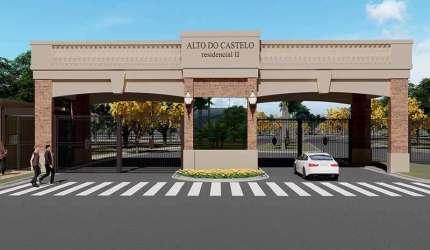Terreno em condomínio fechado à venda no Residencial Alto do Castelo, Ribeirão Preto  por R$ 400.000