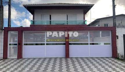 Sobrado de Condomínio com 2 dorms, Anhanguera, Praia Grande - R$ 215 mil, Cod: 60012691