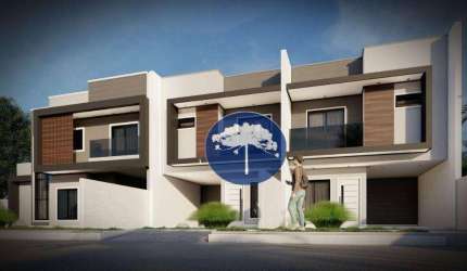 Sobrado com 3 dormitórios à venda, 132 m² por R$ 850.000,00 - Centro - Araucária/PR