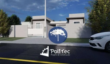 Casa com 3 dormitórios à venda, 70 m² por R$ 440.000,00 - Passauna - Araucária/PR