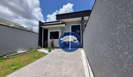 Casa com suíte e Corredor Lateral em Fazenda Rio Grande