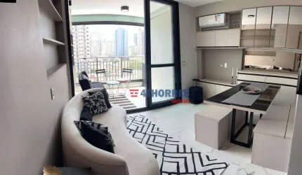 Apartamento para alugar, 61 m² por R$ 5.840,00/mês - Mirandópolis - São Paulo/SP