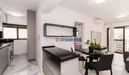Apartamento com 1 dormitório para alugar, 42 m² por R$ 6.993,42/mês - Itaim Bibi - São Paulo/SP