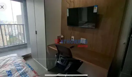 Apartamento com 1 dormitório para alugar, 22 m² - Pinheiros - São Paulo/SP