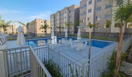 Apartamento com 2 quartos para alugar na Rua Olinda Ellis, 810, Campo Grande, Rio de Janeiro por R$ 850