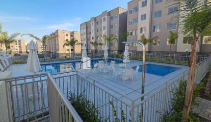 Apartamento com 2 quartos à venda na Rua Olinda Ellis, 810, Campo Grande, Rio de Janeiro por R$ 190.000