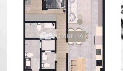 Apartamento com ótima localização à venda no JARDIM GISELA, TOLEDO - PR