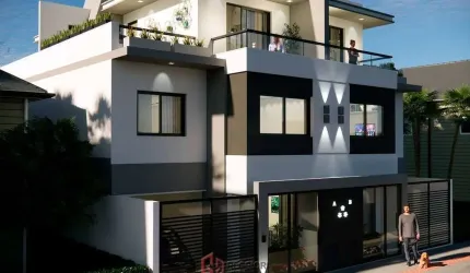 CASA 3 DORMITÓRIOS TERRAÇO COM CHURRASQUEIRA BC
