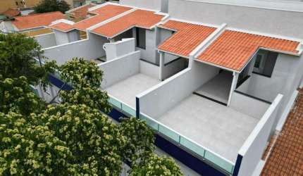 Cobertura Duplex 02 Dormitórios novo à venda Próximo Clube Aramaçã - Santo André/SP.